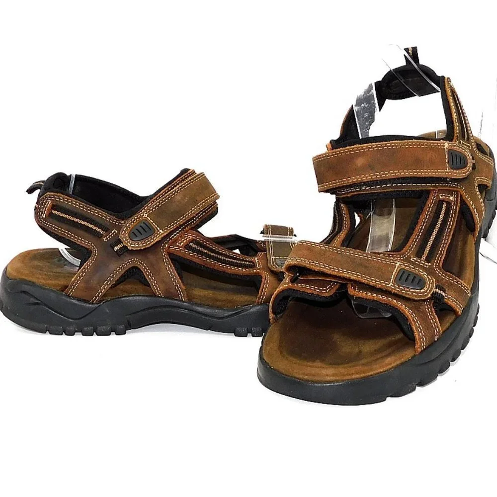 RedHead Brown Leather River Sandal